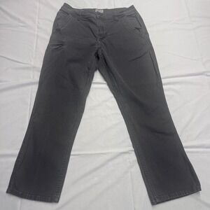 Weatherproof Vintage Relaxed Fit Cargo Pants Mens 32x29 Gray Utility